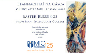 Easter blessing card