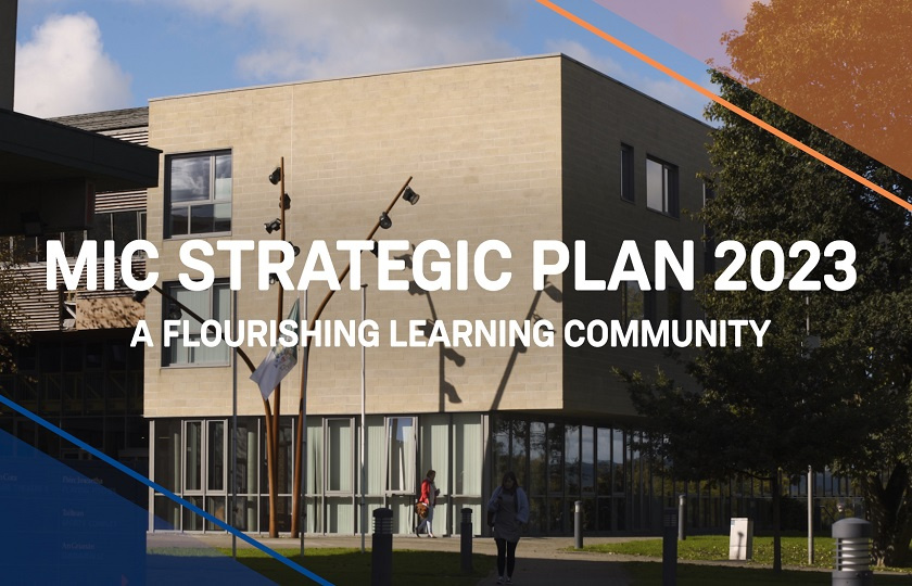 Graphic for MIC Strategic Plan 2023 video